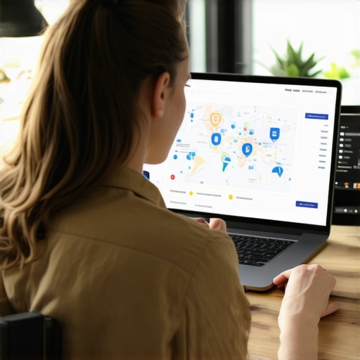 SEO specialist optimizing Google My Business profile for Detroit