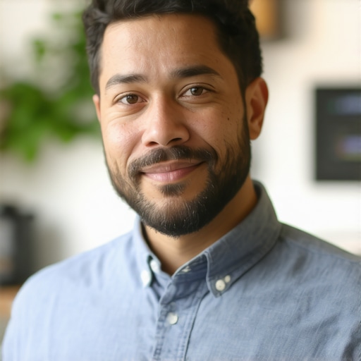 Detroit business owner updating Google My Business profile with fresh photos and accurate information at their storefront