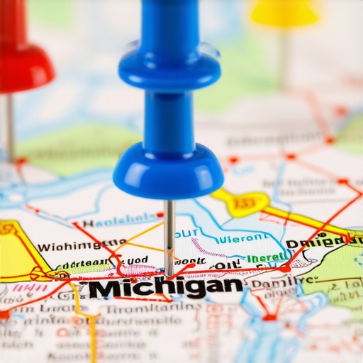Stop Your Michigan Map Pin From Getting Buried Under Newer Competitors