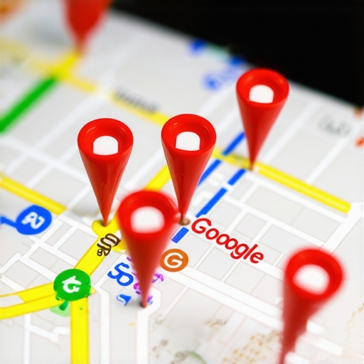 Detroit Local Map Pack Optimization Success A smartphone displaying high-ranking local map pins in a Detroit neighborhood for home service contractors.