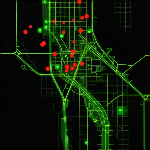 Detroit Local SEO Grid Tracking Map