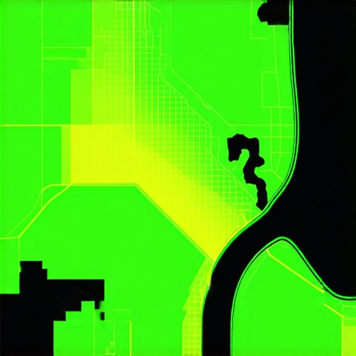 A local SEO grid tracker showing ranking positions across various Detroit neighborhoods.